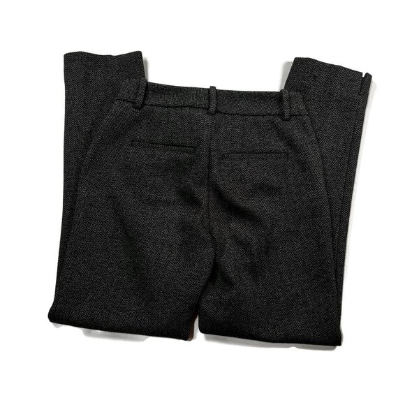 White House Black Market WHBM The Ankle Slim Pants Trousers Sz 00 Houndstooth - Picture 6 of 8